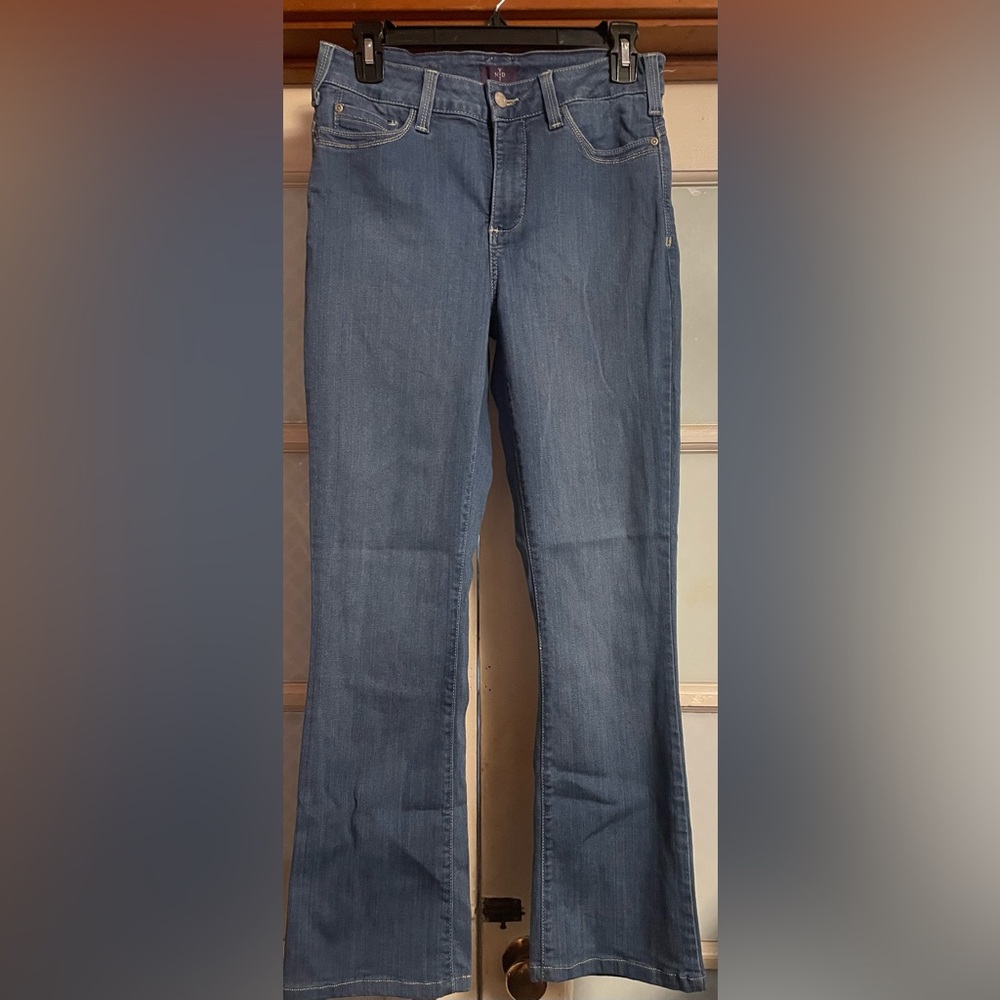 Classic Blue Straight Leg Women's Jeans
